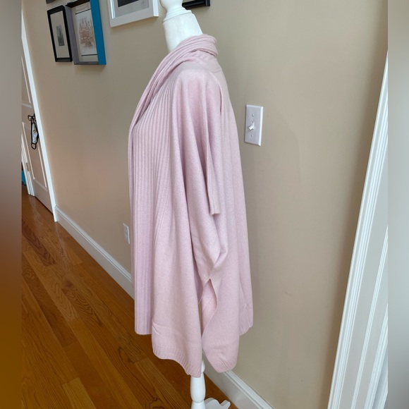 Soft Cashmere Ribbed Poncho from NAADAM - Picture 2 of 6